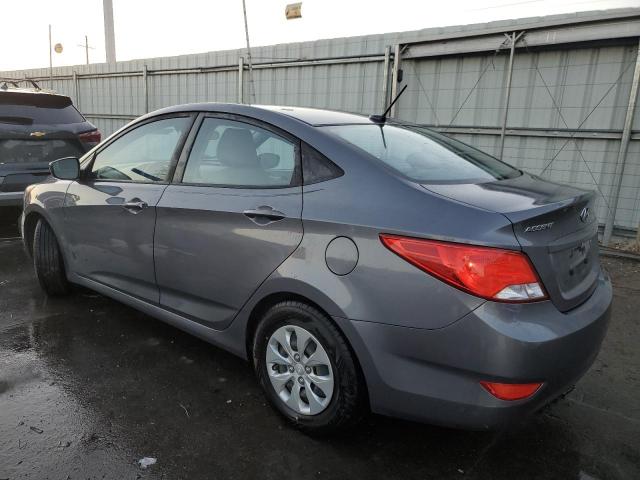 KMHCT4AE0GU159265 - 2016 HYUNDAI ACCENT SE GRAY photo 2