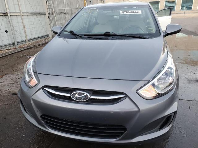 KMHCT4AE0GU159265 - 2016 HYUNDAI ACCENT SE GRAY photo 5