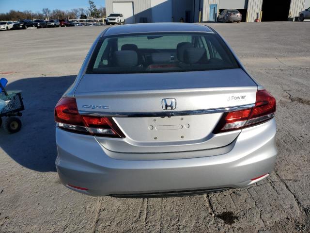 19XFB2F7XFE100434 - 2015 HONDA CIVIC SE SILVER photo 6