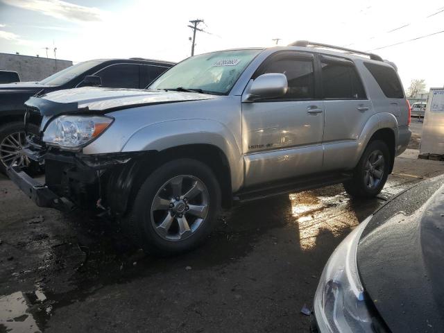 JTEBU17R38K019077 - 2008 TOYOTA 4RUNNER LIMITED SILVER photo 1