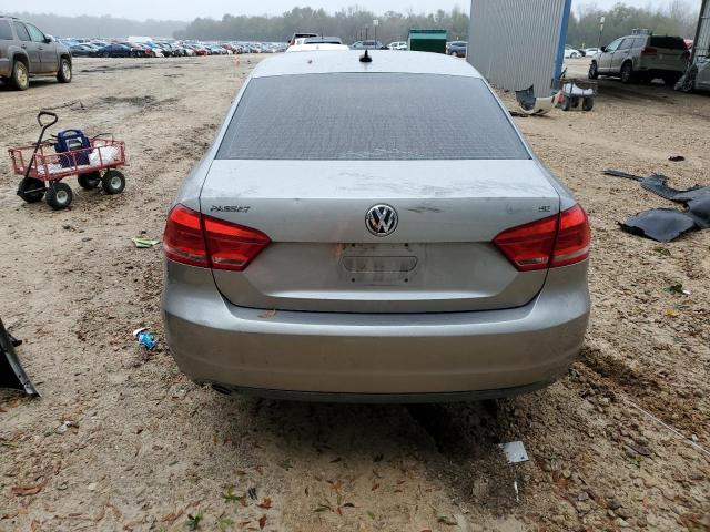 1VWBP7A36CC096092 - 2012 VOLKSWAGEN PASSAT SE GRAY photo 6