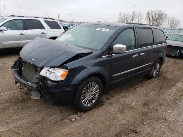 2C4RC1CG8DR796523 - 2013 CHRYSLER TOWN & COU TOURING L CHARCOAL photo 1