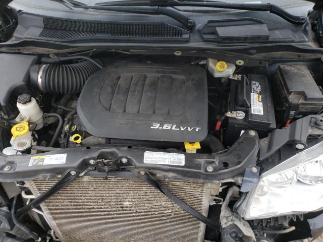 2C4RC1CG8DR796523 - 2013 CHRYSLER TOWN & COU TOURING L CHARCOAL photo 12