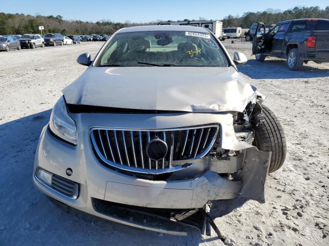 W04GN5EC3B1101847 - 2011 BUICK REGAL CXL BEIGE photo 5