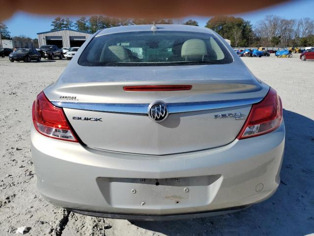 W04GN5EC3B1101847 - 2011 BUICK REGAL CXL BEIGE photo 6