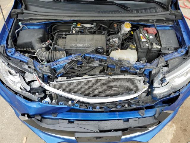 1G1JD6SB4L4102336 - 2020 CHEVROLET SONIC LT BLUE photo 11