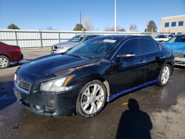 1N4AA5AP6CC844806 - 2012 NISSAN MAXIMA S BLACK photo 1