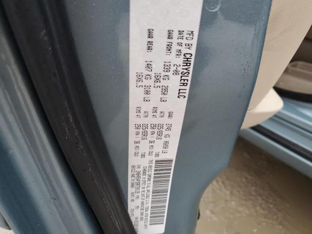 2A8HR54P38R720139 - 2008 CHRYSLER TOWN & COU TOURING GRAY photo 14