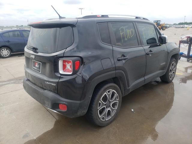 ZACCJBDT0FPB57670 - 2015 JEEP RENEGADE LIMITED BLUE photo 4