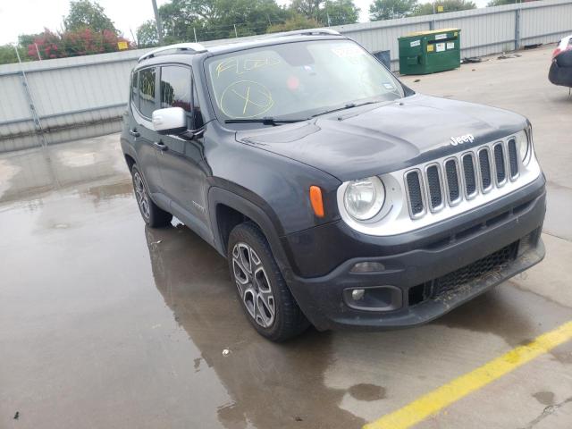 ZACCJBDT0FPB57670 - 2015 JEEP RENEGADE LIMITED BLUE photo 9