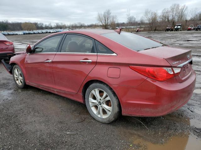 5NPEC4AC4BH215514 - 2011 HYUNDAI SONATA SE BURGUNDY photo 2