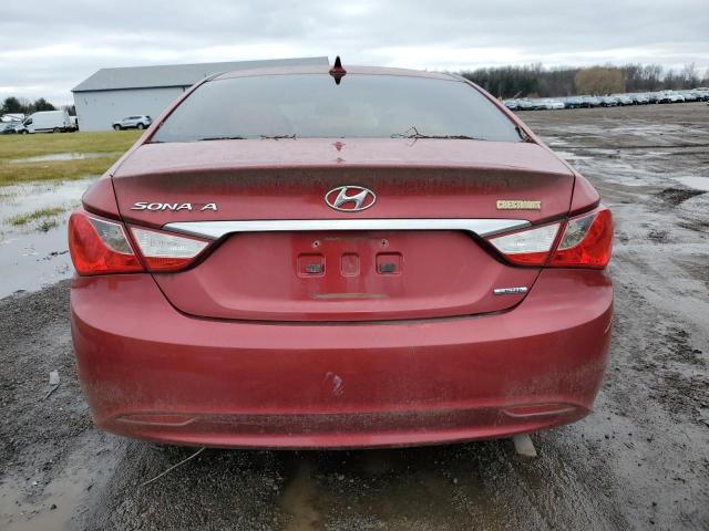 5NPEC4AC4BH215514 - 2011 HYUNDAI SONATA SE BURGUNDY photo 6