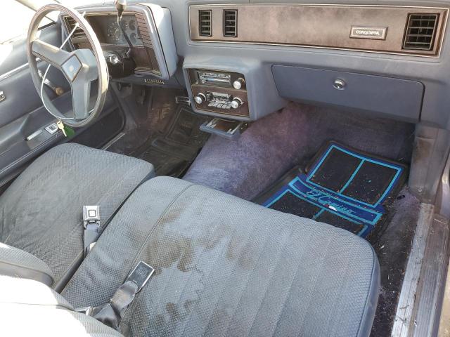 1GCCW80H5DR277728 - 1983 CHEVROLET EL CAMINO BLUE photo 8