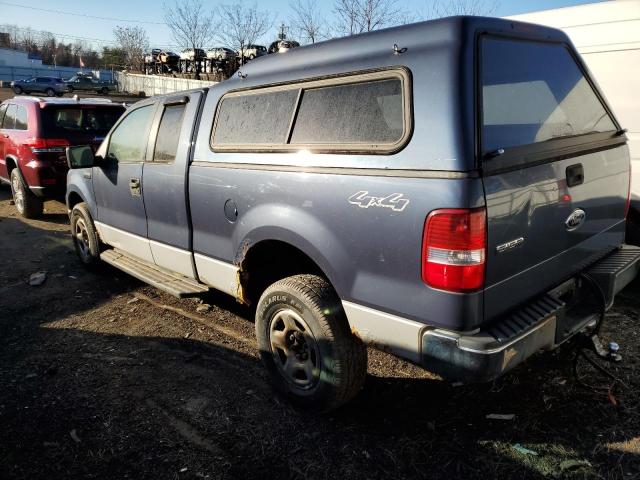 1FTPX14595NA56860 - 2005 FORD F150 BLUE photo 2