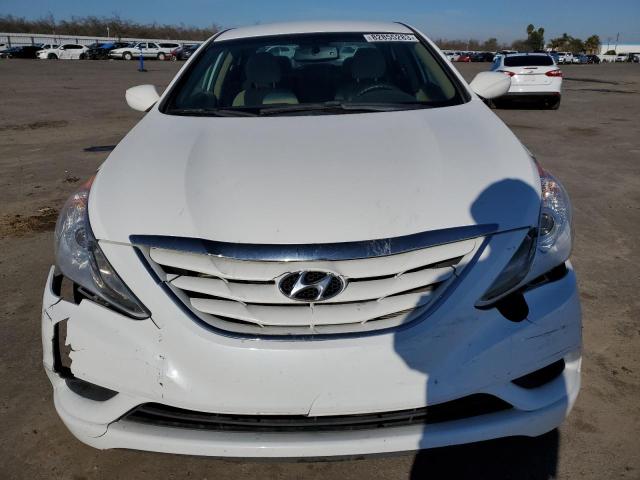 5NPEB4ACXDH702576 - 2013 HYUNDAI SONATA GLS WHITE photo 5