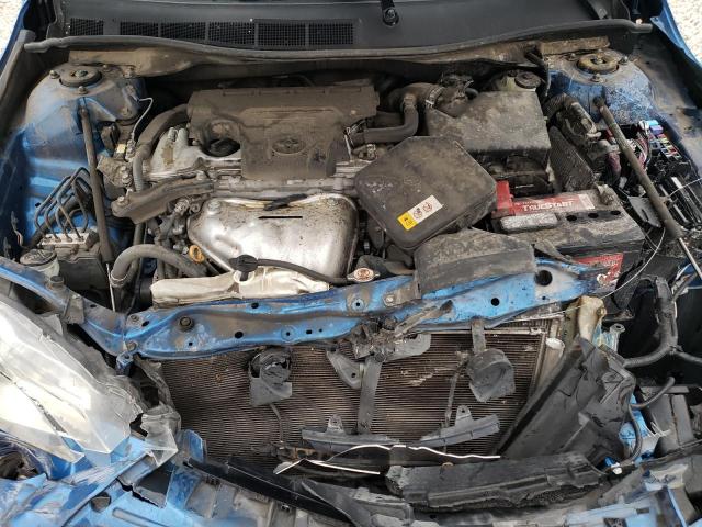 4T1BF1FK8HU710513 - 2017 TOYOTA CAMRY LE BLUE photo 11