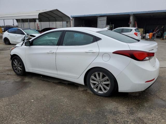 5NPDH4AE6FH614154 - 2015 HYUNDAI ELANTRA SE WHITE photo 2