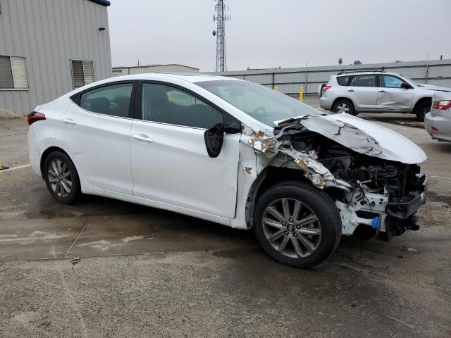 5NPDH4AE6FH614154 - 2015 HYUNDAI ELANTRA SE WHITE photo 4