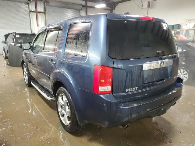 5FNYF4H48CB002004 - 2012 HONDA PILOT EX BLUE photo 2