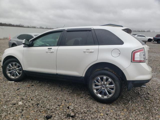 2FMDK4JC7ABB67544 - 2010 FORD EDGE SEL WHITE photo 2