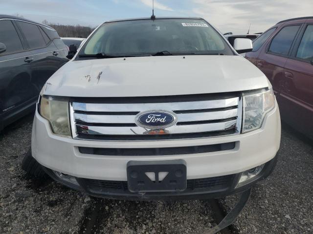 2FMDK4JC7ABB67544 - 2010 FORD EDGE SEL WHITE photo 5