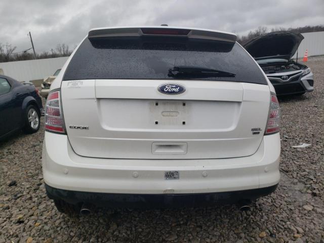 2FMDK4JC7ABB67544 - 2010 FORD EDGE SEL WHITE photo 6