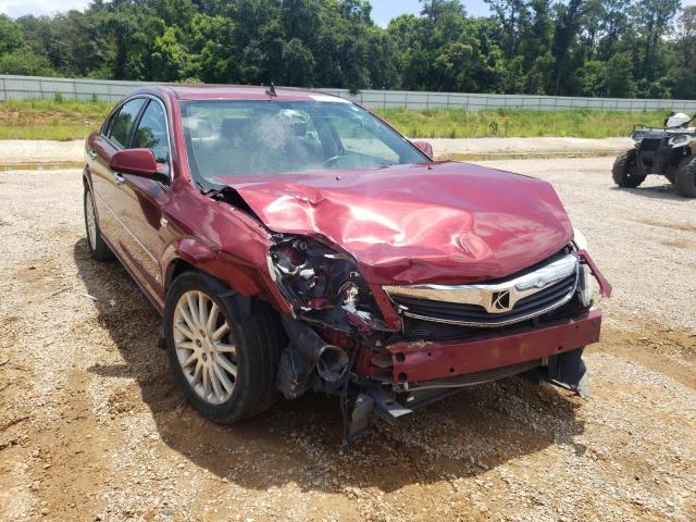 1G8ZV57758F120887 - 2008 SATURN AURA XR RED photo 10