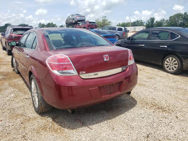 1G8ZV57758F120887 - 2008 SATURN AURA XR RED photo 3