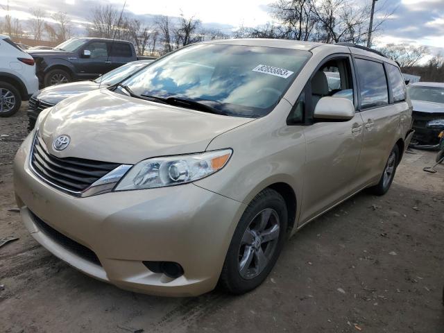 5TDKK3DC5BS030877 - 2011 TOYOTA SIENNA LE GOLD photo 1