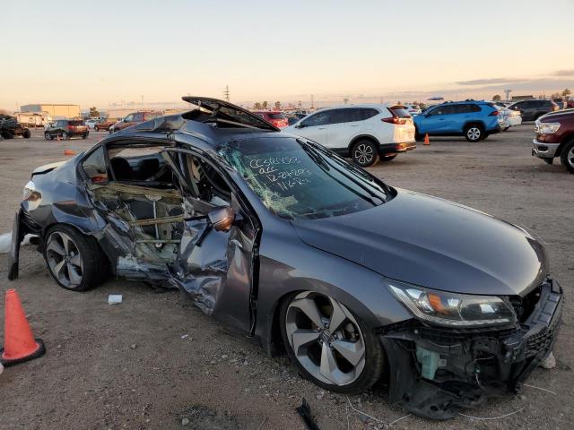 1HGCR3F80DA028805 - 2013 HONDA ACCORD EXL GRAY photo 4