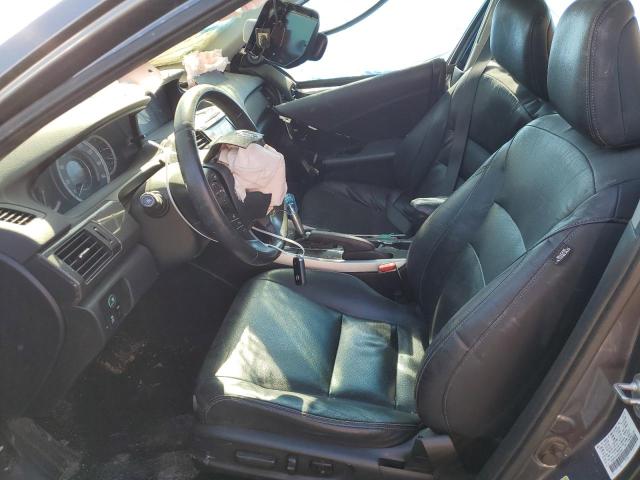 1HGCR3F80DA028805 - 2013 HONDA ACCORD EXL GRAY photo 7