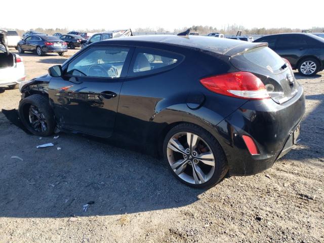 KMHTC6AD7CU079653 - 2012 HYUNDAI VELOSTER BLACK photo 2