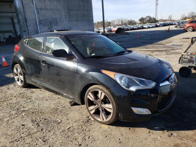 KMHTC6AD7CU079653 - 2012 HYUNDAI VELOSTER BLACK photo 4