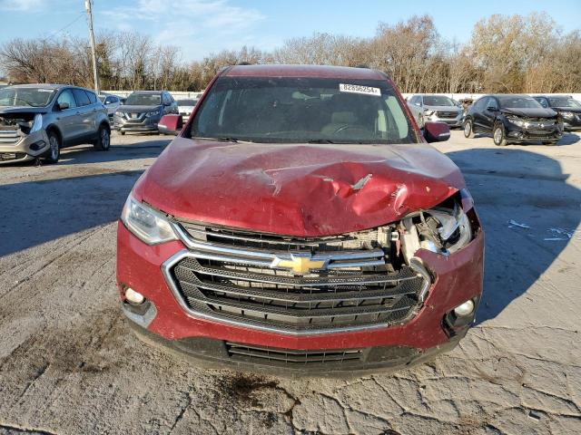 1GNERGKW1MJ160269 - 2021 CHEVROLET TRAVERSE LT 红色 照片 5