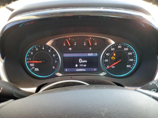 1GNERGKW1MJ160269 - 2021 CHEVROLET TRAVERSE LT 红色 照片 9