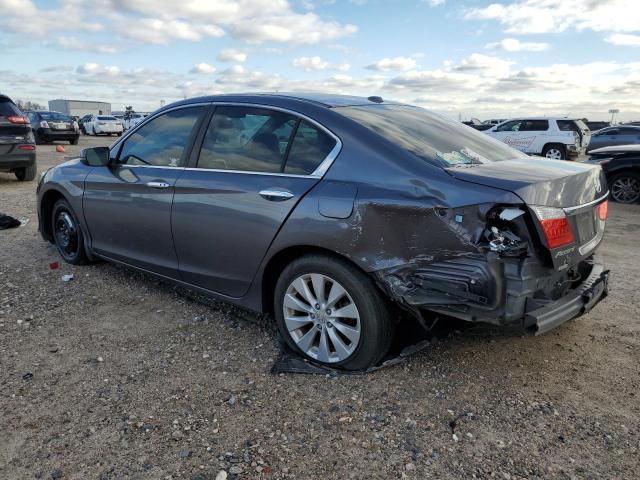 1HGCR2F85EA065022 - 2014 HONDA ACCORD EXL GRAY photo 2