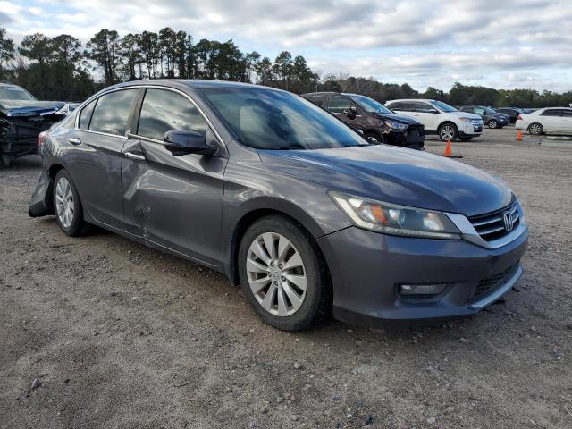 1HGCR2F85EA065022 - 2014 HONDA ACCORD EXL GRAY photo 4