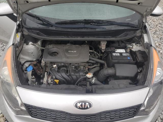 KNADM5A36G6583688 - 2016 KIA RIO LX SILVER photo 11