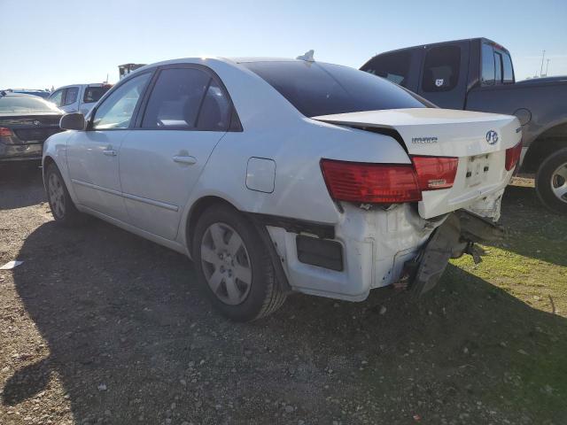 5NPET46C79H450654 - 2009 HYUNDAI SONATA GLS WHITE photo 2