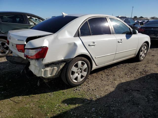 5NPET46C79H450654 - 2009 HYUNDAI SONATA GLS WHITE photo 3