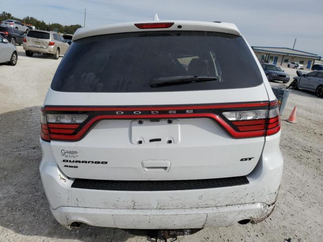 1C4RDJDG7HC893710 - 2017 DODGE DURANGO GT WHITE photo 6