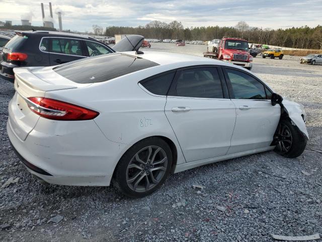 3FA6P0G78HR231397 - 2017 FORD FUSION S WHITE photo 3