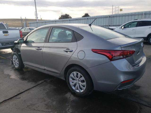 3KPC24A6XNE177042 - 2022 HYUNDAI ACCENT SE GRAY photo 2