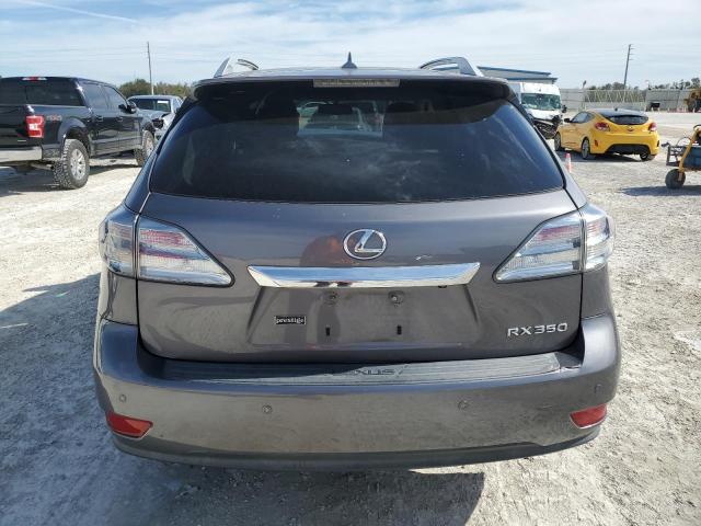 2T2BK1BA2CC142936 - 2012 LEXUS RX 350 GRAY photo 6