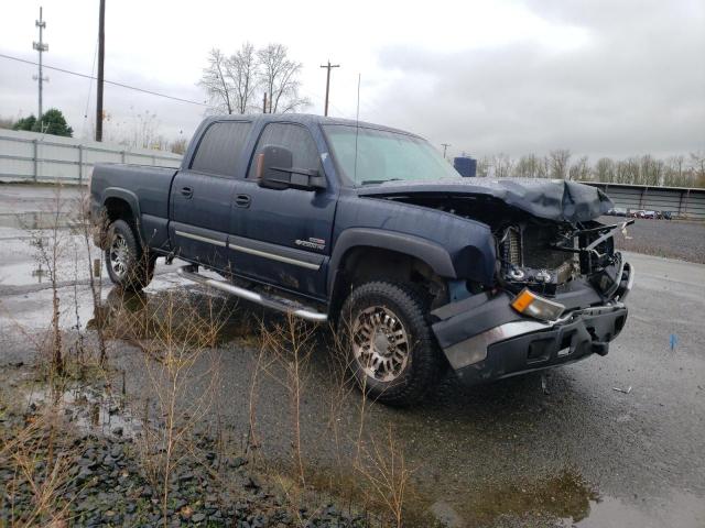 1GCHK23D06F254840 - 2006 CHEVROLET SILVERADO K2500 HEAVY DUTY BLUE photo 4