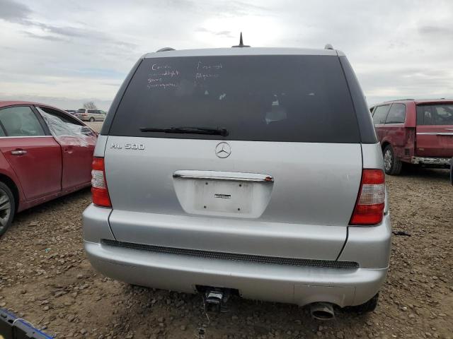 4JGAB75E63A449642 - 2003 MERCEDES-BENZ ML 500 SILVER photo 6