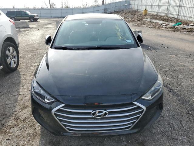 KMHD84LF9HU102432 - 2017 HYUNDAI ELANTRA SE BLACK photo 5