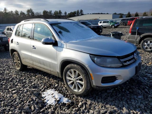 WVGBV7AX3HK049221 - 2017 VOLKSWAGEN TIGUAN S SILVER photo 4