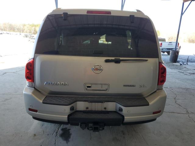 5N1BA0ND9DN614454 - 2013 NISSAN ARMADA SV SILVER photo 6