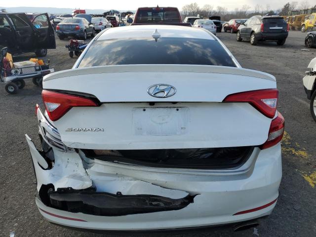 5NPE24AF7HH439463 - 2017 HYUNDAI SONATA SE WHITE photo 6